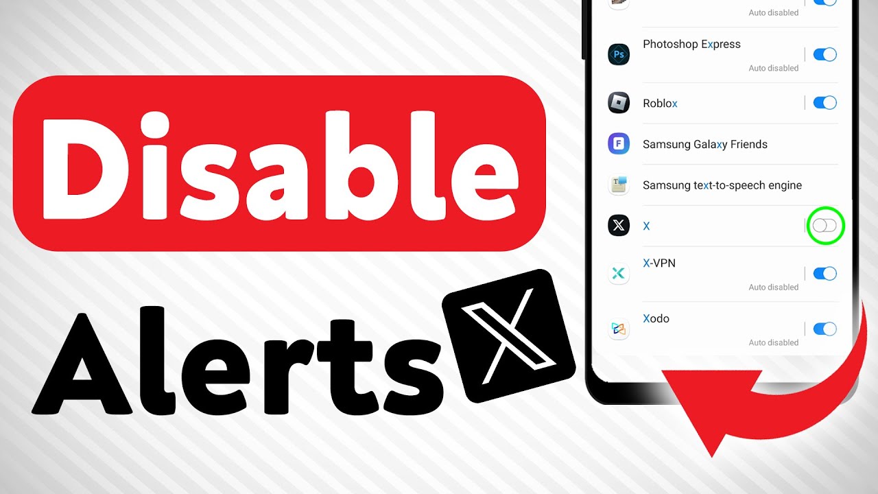 How To Disable X Notifications (Updated)