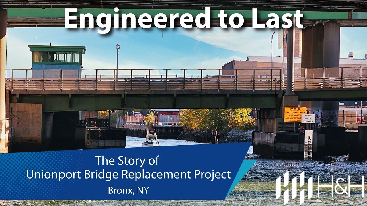 The Story of the Unionport Bridge Replacement Project | Twin Single-Leaf Bascule Bridge Construction