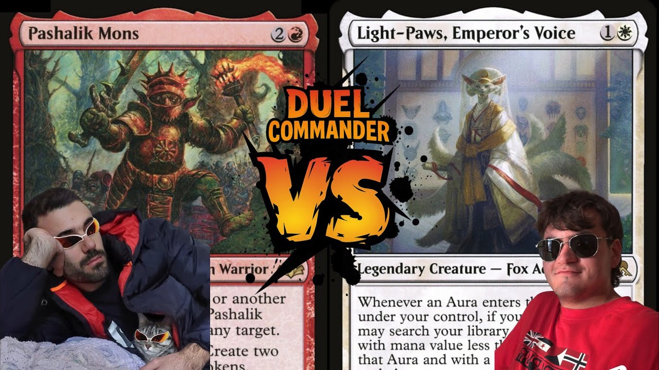 Pashalik Mons vs Light Paws | MTG Duel Commander