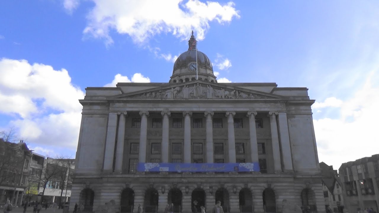 Nottingham town centre/city centre tour March 2024