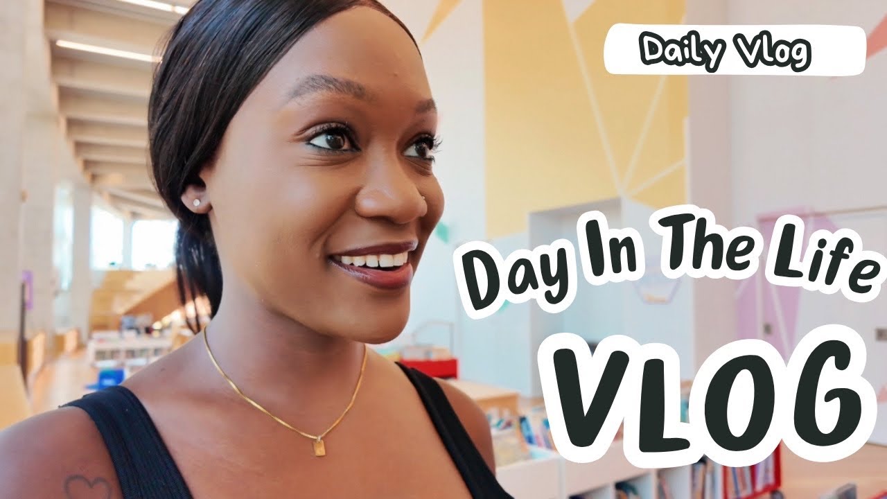 Spend The Day With Me In Canada Vlog | Calgary Public Library | Bow Valley College 💞