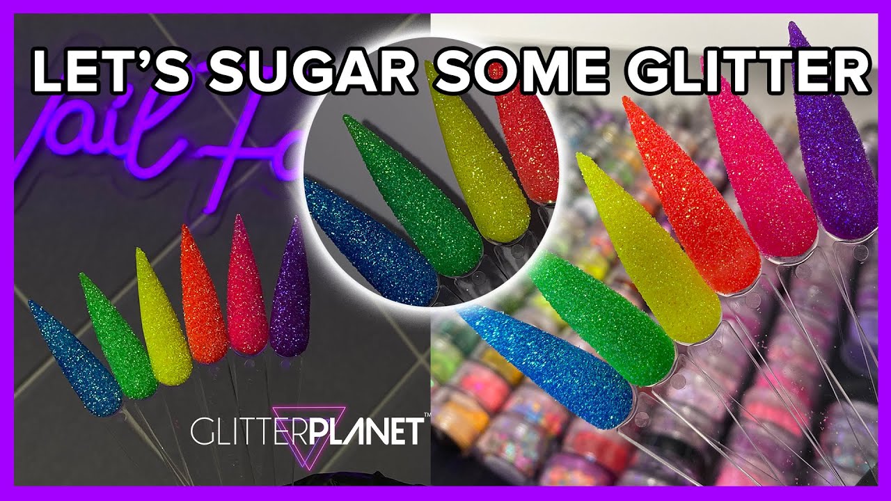 🌈 Sugared Nails For Summer | Festival Nail Inspiration 💜
