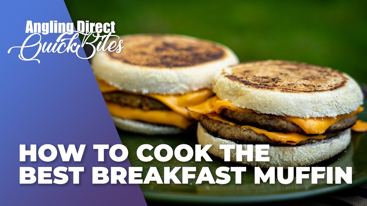 How To Cook The Best Breakfast Muffin &ndash; Carp Fishing Quickbite