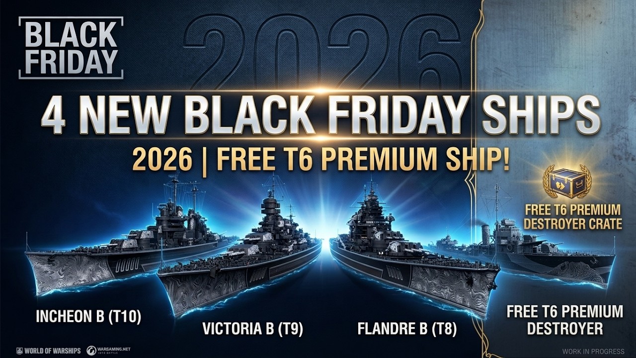 The 4 New Black Friday Ships 2026 Are Here | Get T6 Premium Ship For Free | Devblog Explained!