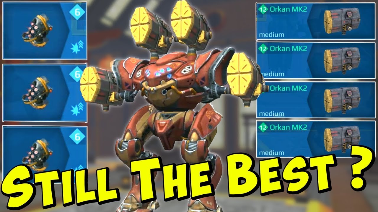 Всё ещё лучший? Максимальный урон ORKAN SPECTRE Mk2 — War Robots Godlike WR