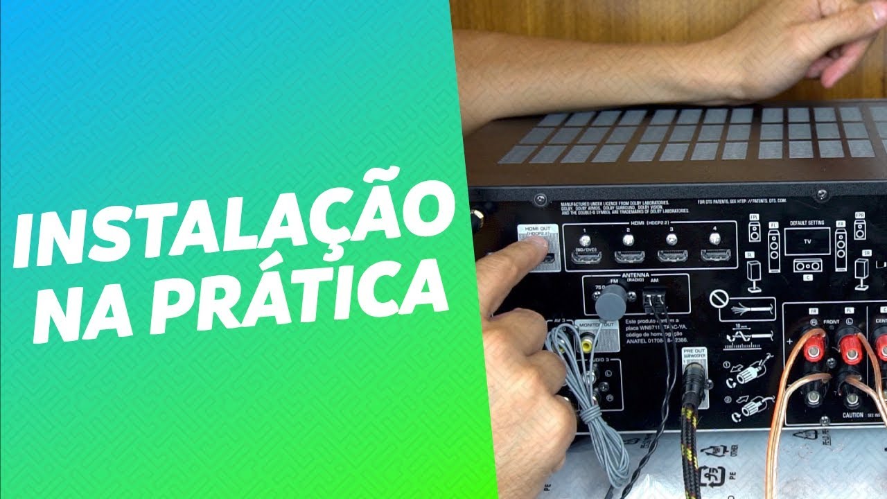 INSTALAÇÃO DE HOME THEATER 5.1 + ZONA 2 COM RECEIVER | AUDIO PRIME