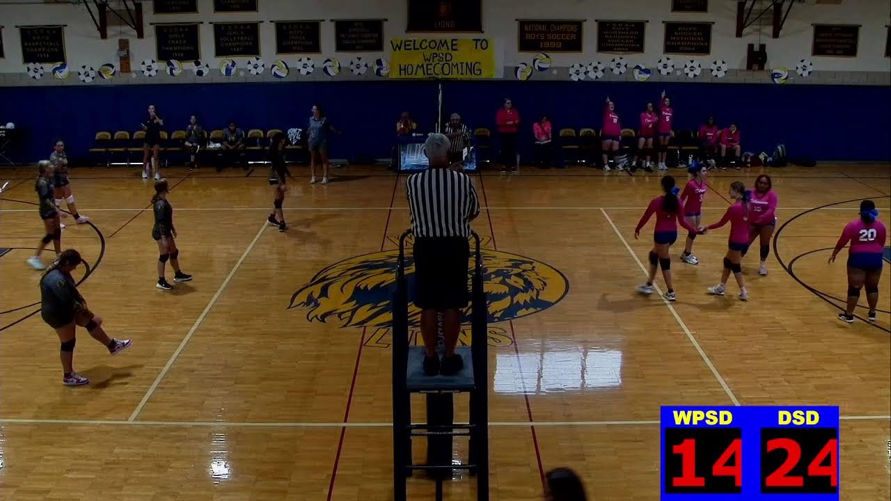 WPSD Homecoming 9-27-25 Volleyball WPSD vs. DSD