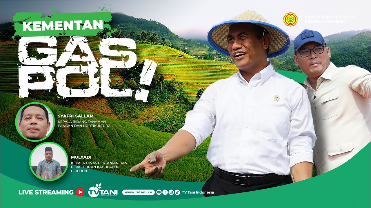 #165 Kementan GASPOL - OPLAH di Kab. Bireuen dan Panen Raya di Kab. Pidie Jaya, Provinsi Aceh