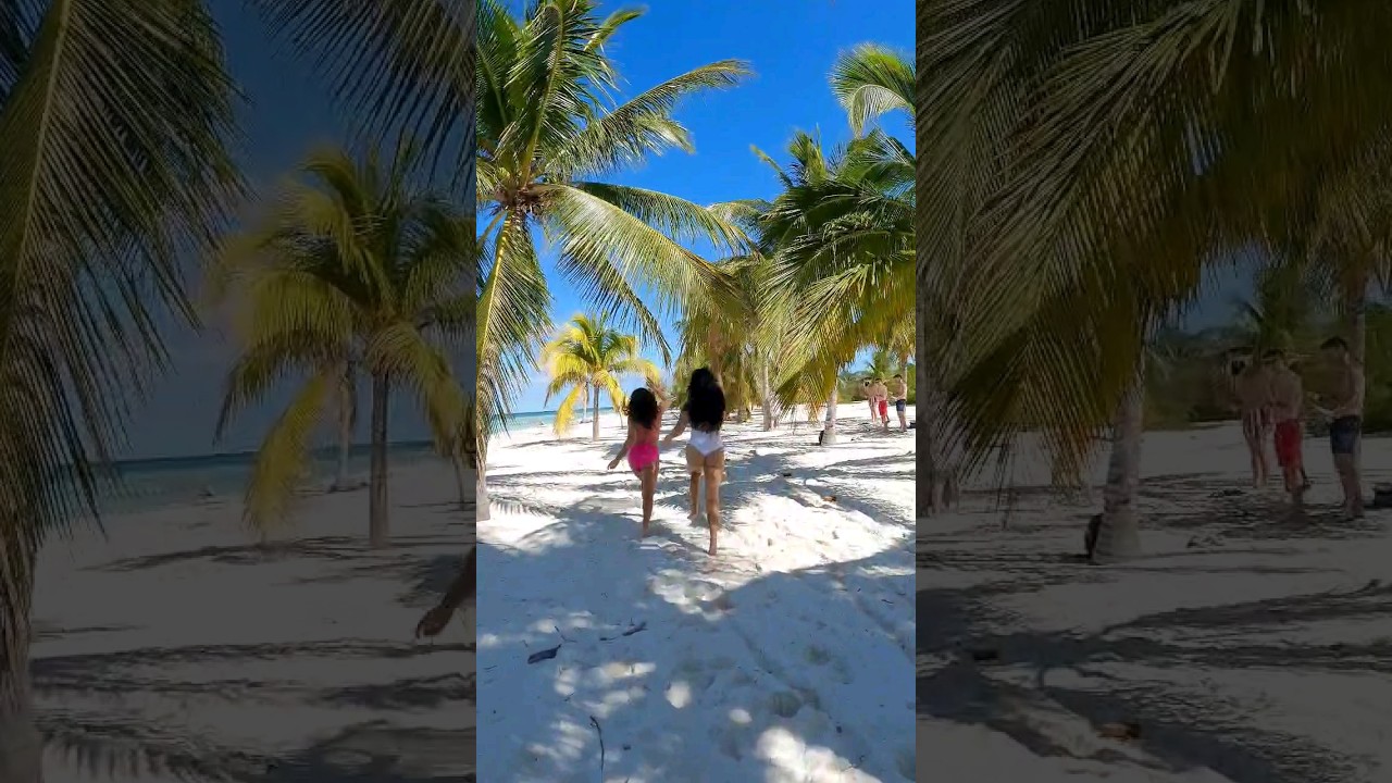 beach time fun time 😅🥰 #cayoblanco #cuba #beaches #beachlife #tropics #vacationmode #palmtrees #2023