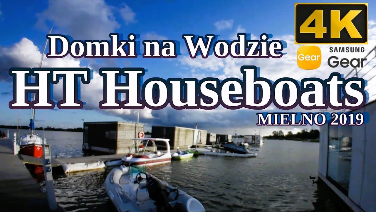 Domki na Wodzie Mielno HT Houseboats - Jezioro Jamno #tujestpięknie