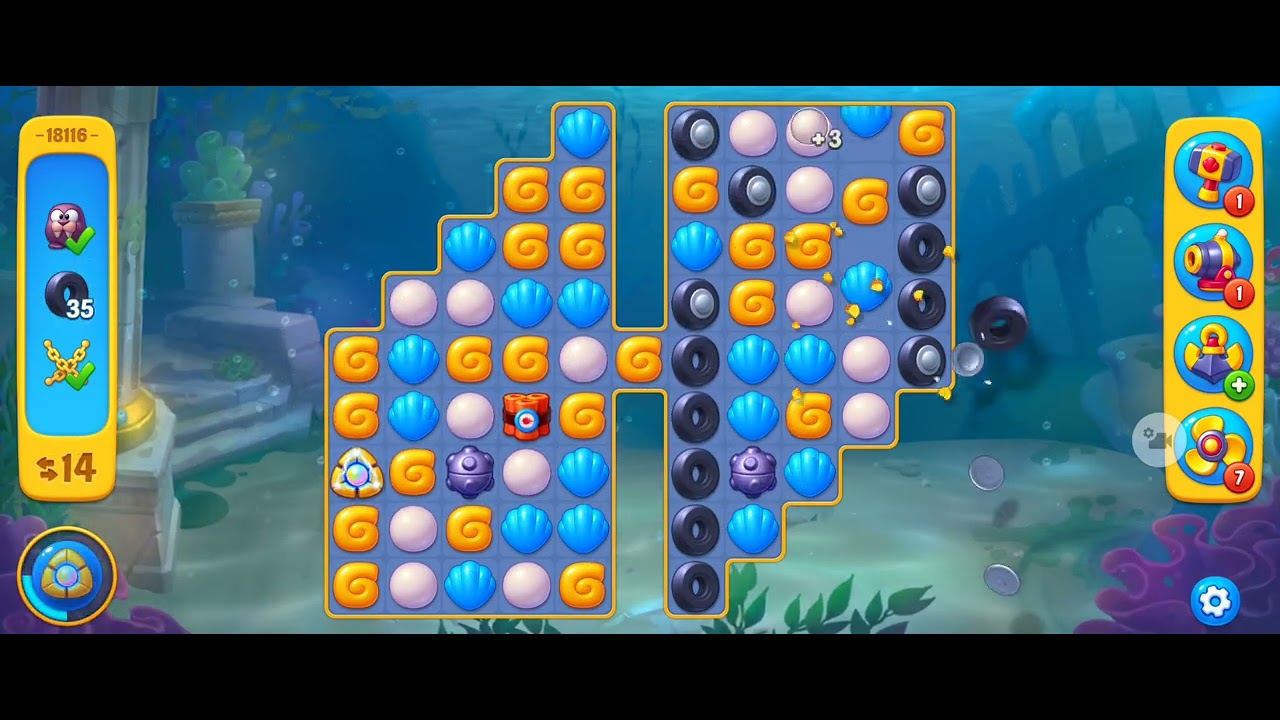 Fishdom Lv18116 (フィッシュダム　レベル18116)