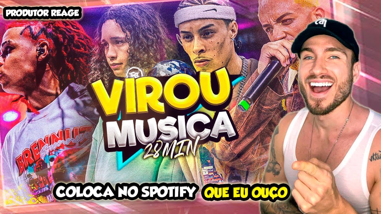 Produtor Reage 28 MINUTOS de ROUND de BATALHA VIRANDO MÚSICA! | ESPECIAL de 100K ⚡️ (REACT)