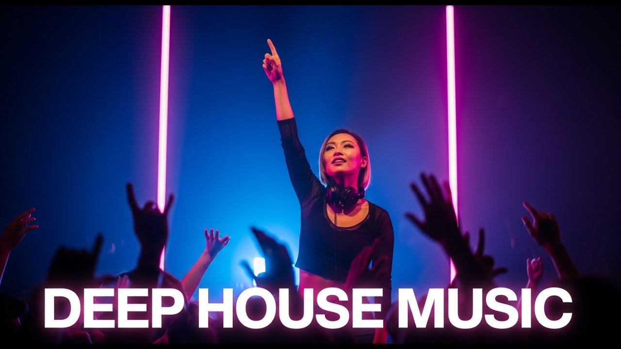 This Deep House Music Feels Smooth Inside 🌌 Deep Bass with Night Flow