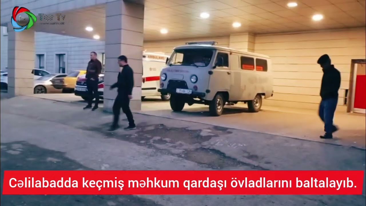 Cəlilabadda keçmiş məhkum qardaşı övladlarını baltalayıb