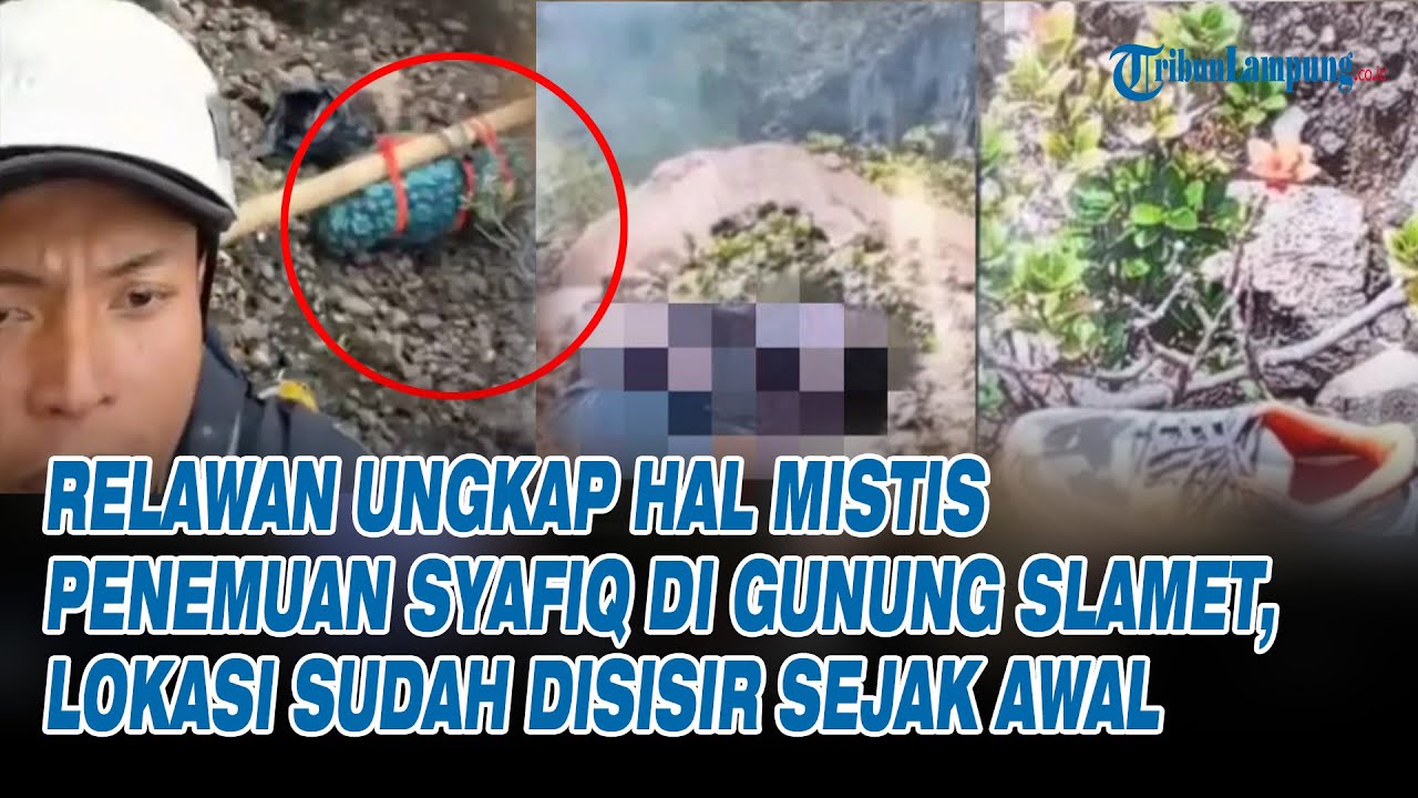 Relawan Ungkap Hal Mistis Penemuan Syafiq di Gunung Slamet, Lokasi Sudah Disisir Sejak Awal