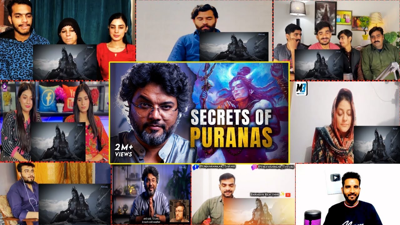 3 Untold Stories from our Puranas ft. Akshat Gupta | PAKISTANI REACTIONS