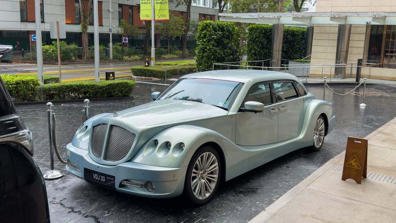 Bufori Geneva in Rhinestone Blue Metallic - Malaysian Car Manufacturer