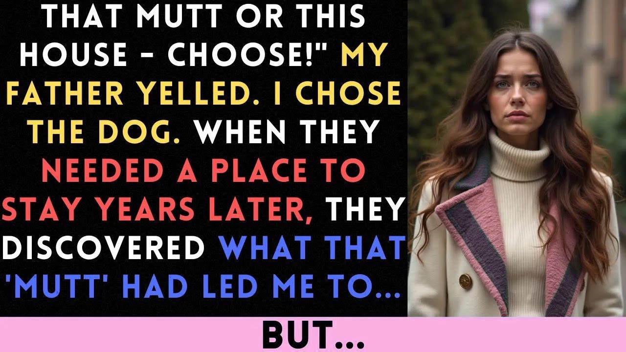 My Parents Kicked Me Out For Taking In A Stray Dog  15 Years Later