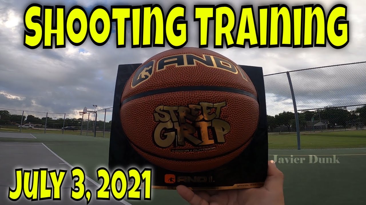 🏀 Basketball Shooting Workout | AND1 Street Grip Basketball | GoPro Basketball | July 3, 2021