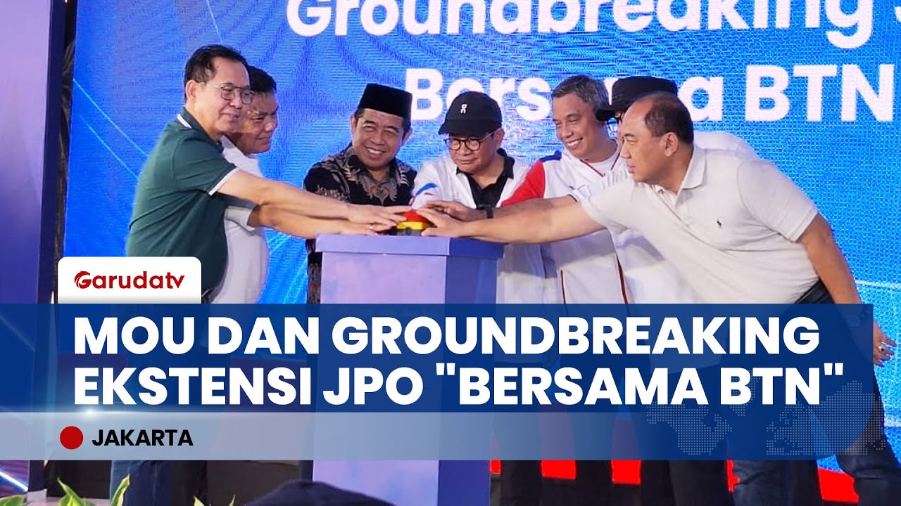 JIS ke Ancol Tinggal Jalan Kaki, BTN Bangun JPO Ikonik 466 Meter, Target Selesai Mei 2026