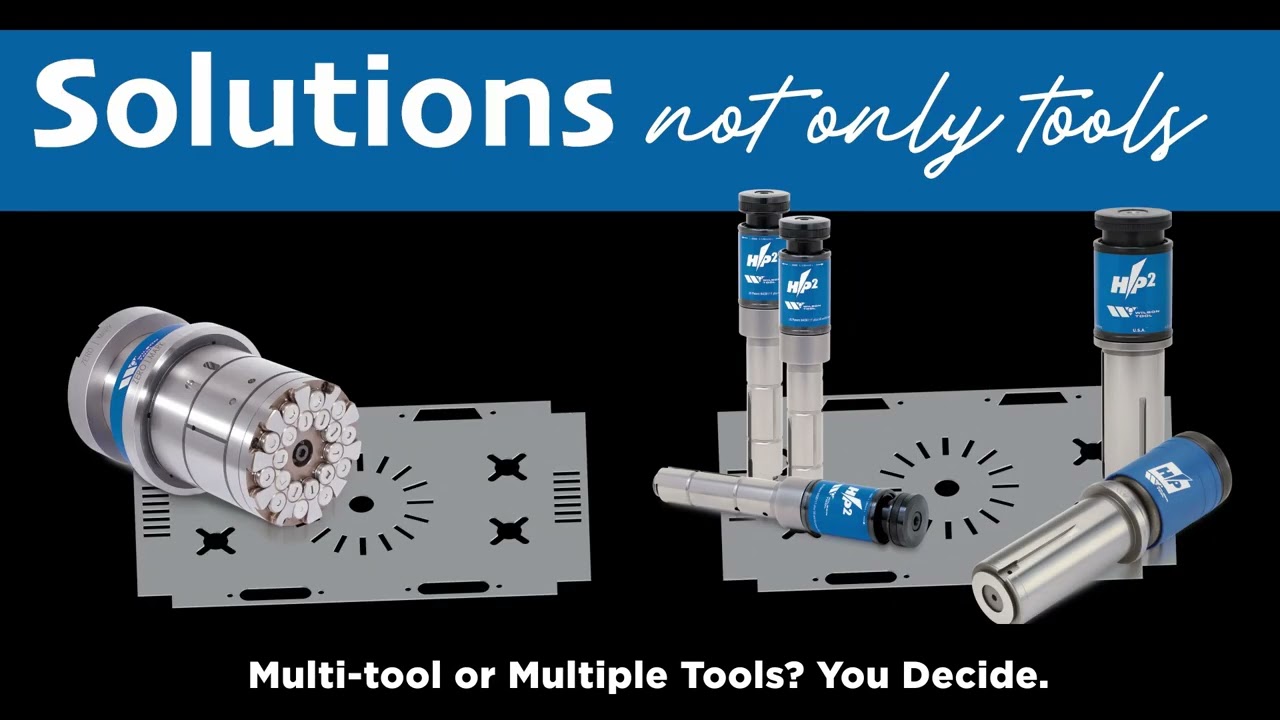 Multitools for CNC punching machines  -  scule multiple multitool pentru mașini de ștanțat CNC
