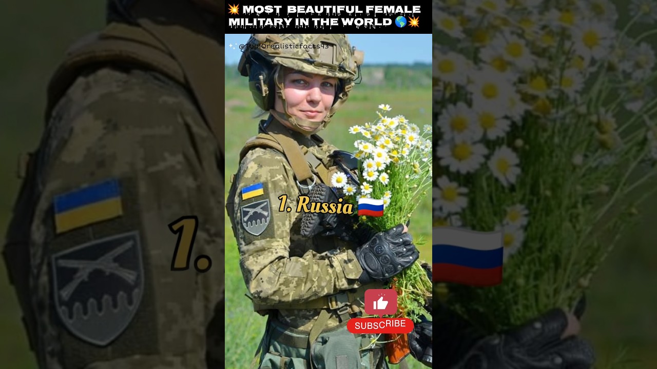 💥Top 10 Countries with Most Beautiful Female Military💥 #shorts #shortsfeed #youtubeshorts #ytshorts