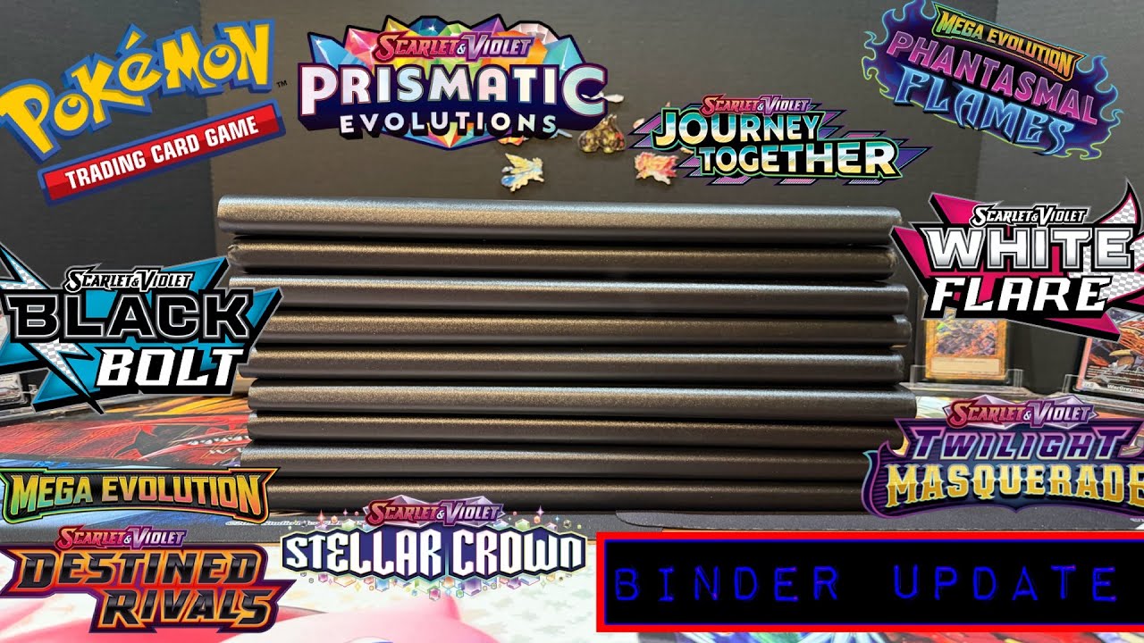 Pokemon binder update 