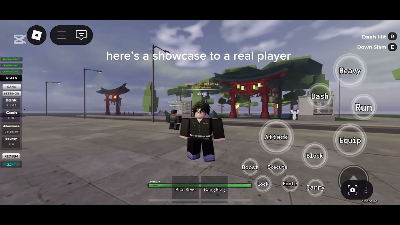 Show casing top 4 best styles in Roblox Tokyo Online