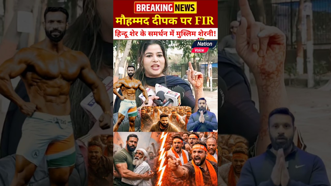 मौहम्मद दीपक के समर्थन में मुस्लिम शेरनी का ऐलान! Mohammad Deepak || 