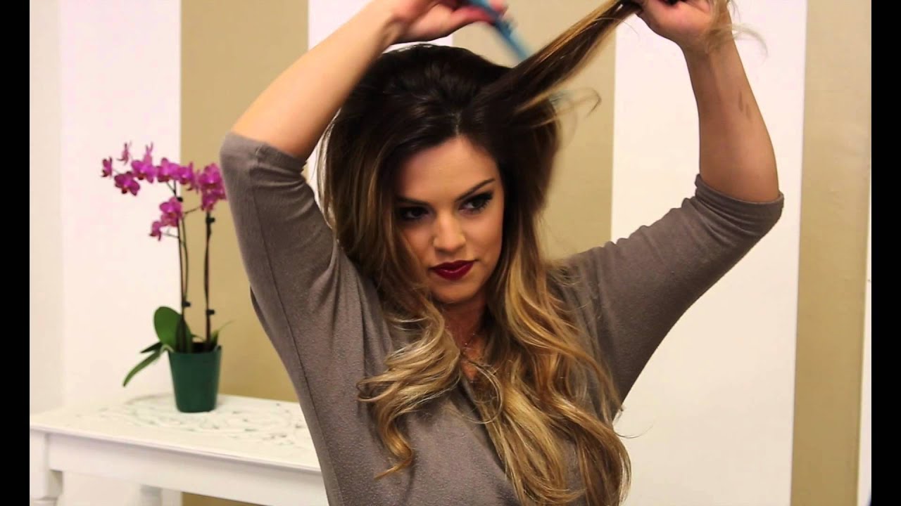 How to tease your hair Tutorial