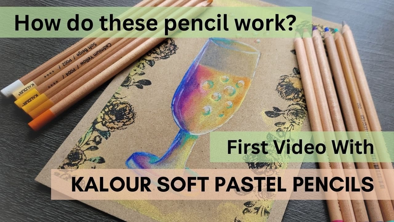 Kalour Soft Pastel Pencils - Creative Start to 2026