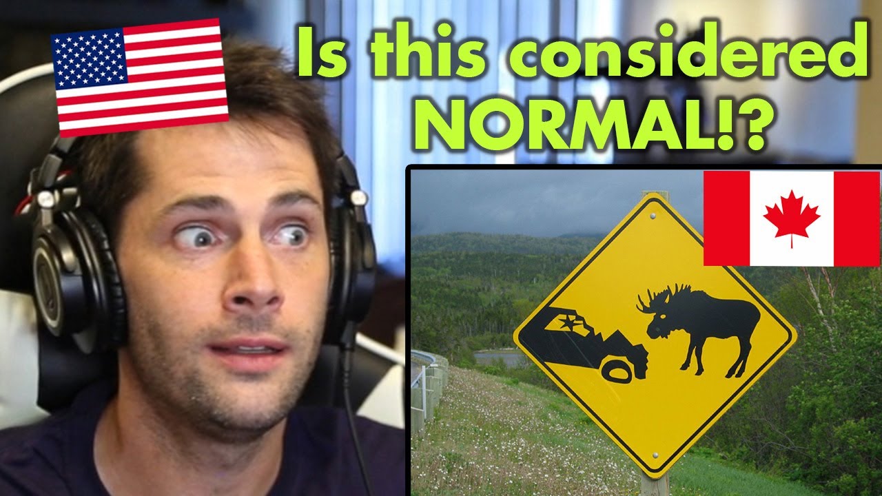 American Reacts to WEIRD Things That Only Exist in Canada