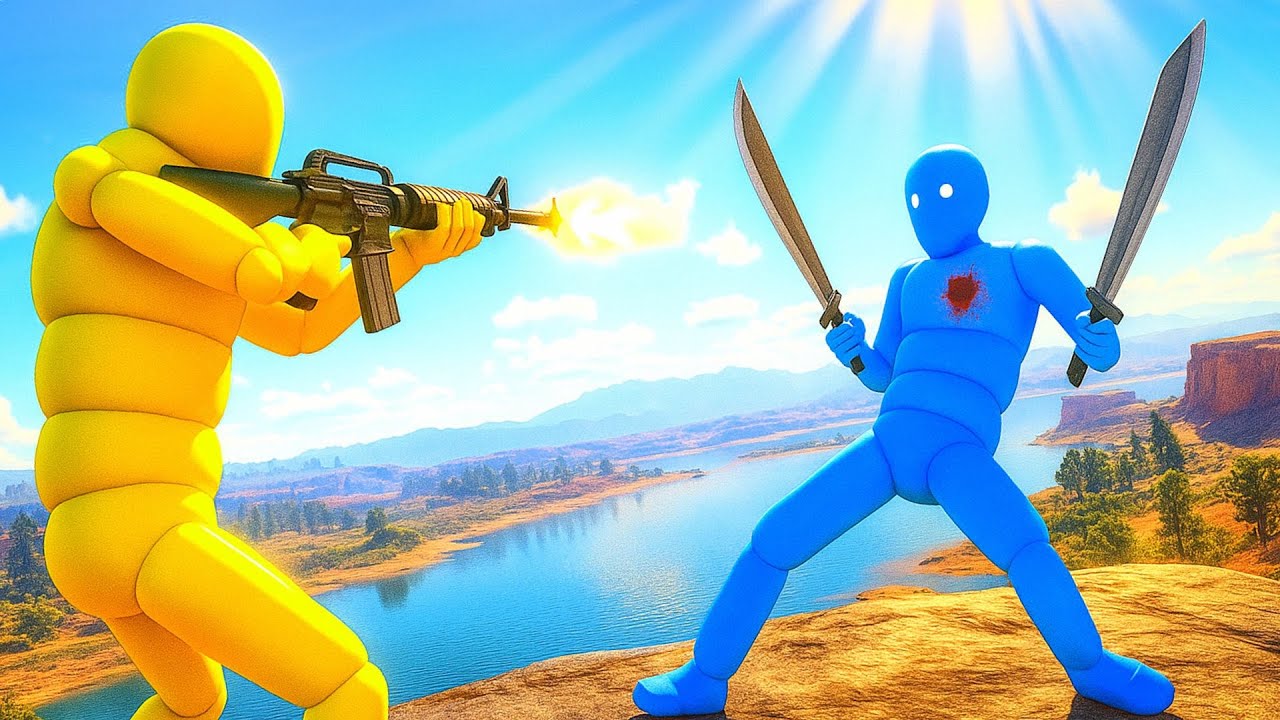 NPC Wars with Active Ragdoll Dudes #21 Euphoria Physics