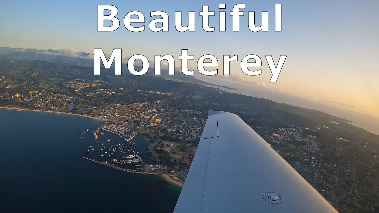 #KMRY Monterey Airport back to Van Nuys #KVNY and overcast along the coast in the #Cirrus @SR20
