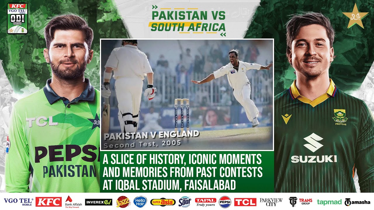 A slice of history 🍃Iconic moments and memories from past contests at Iqbal Stadium, Faisalabad 📽️