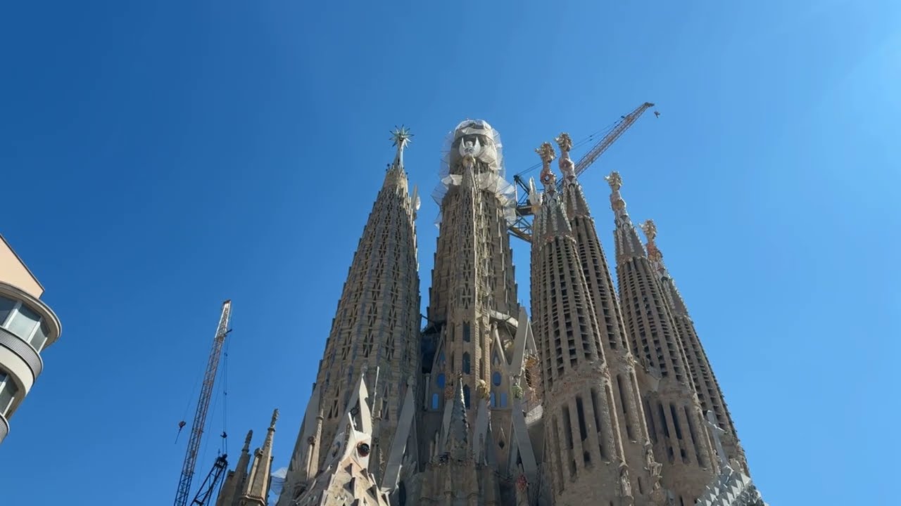 2025 Travel to Spain Italy;   Episode 16:   Sagrada Familia