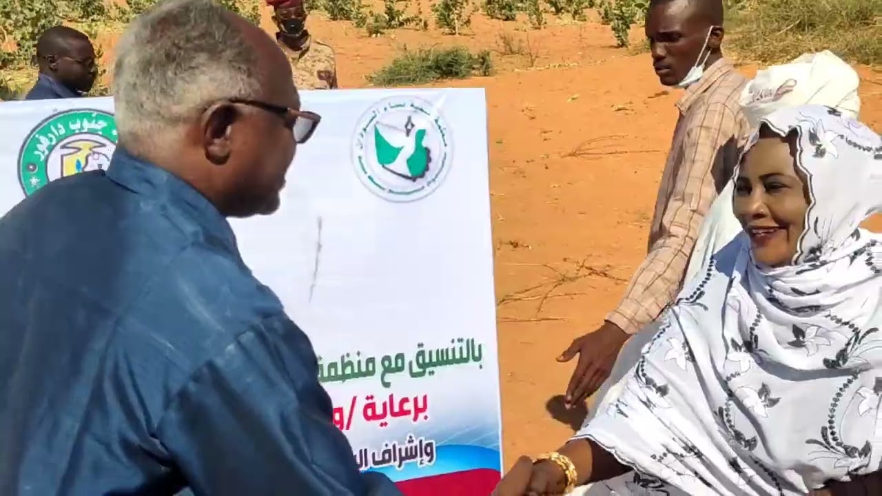 فعاليات وضع حجر الأساس لمشروع المركز الولائي للعلاج من الإدمان وإعادة التأهيل بجنوب دارفور