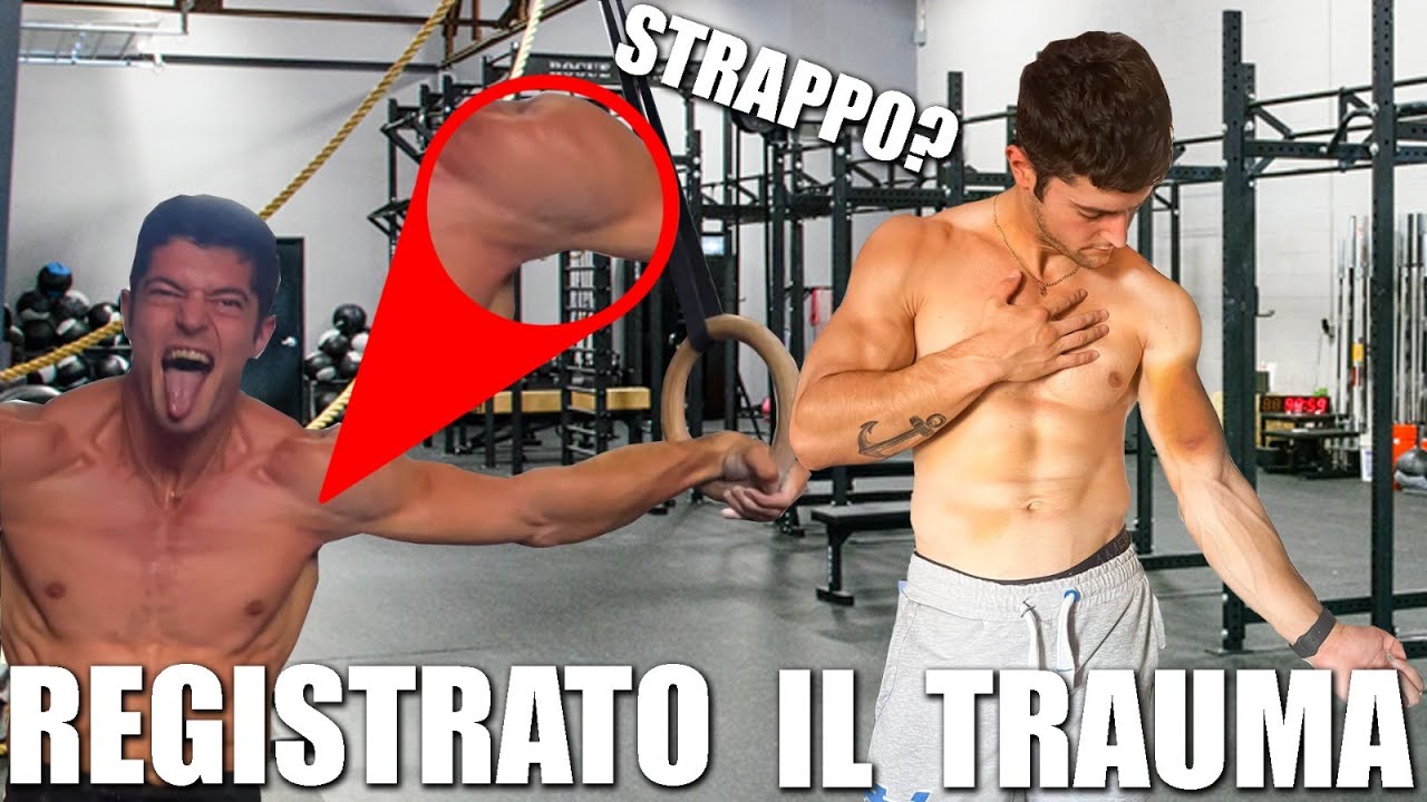 MI SONO STRAPPATO IL PETTORALE ALTO FACENDO LA CROCE