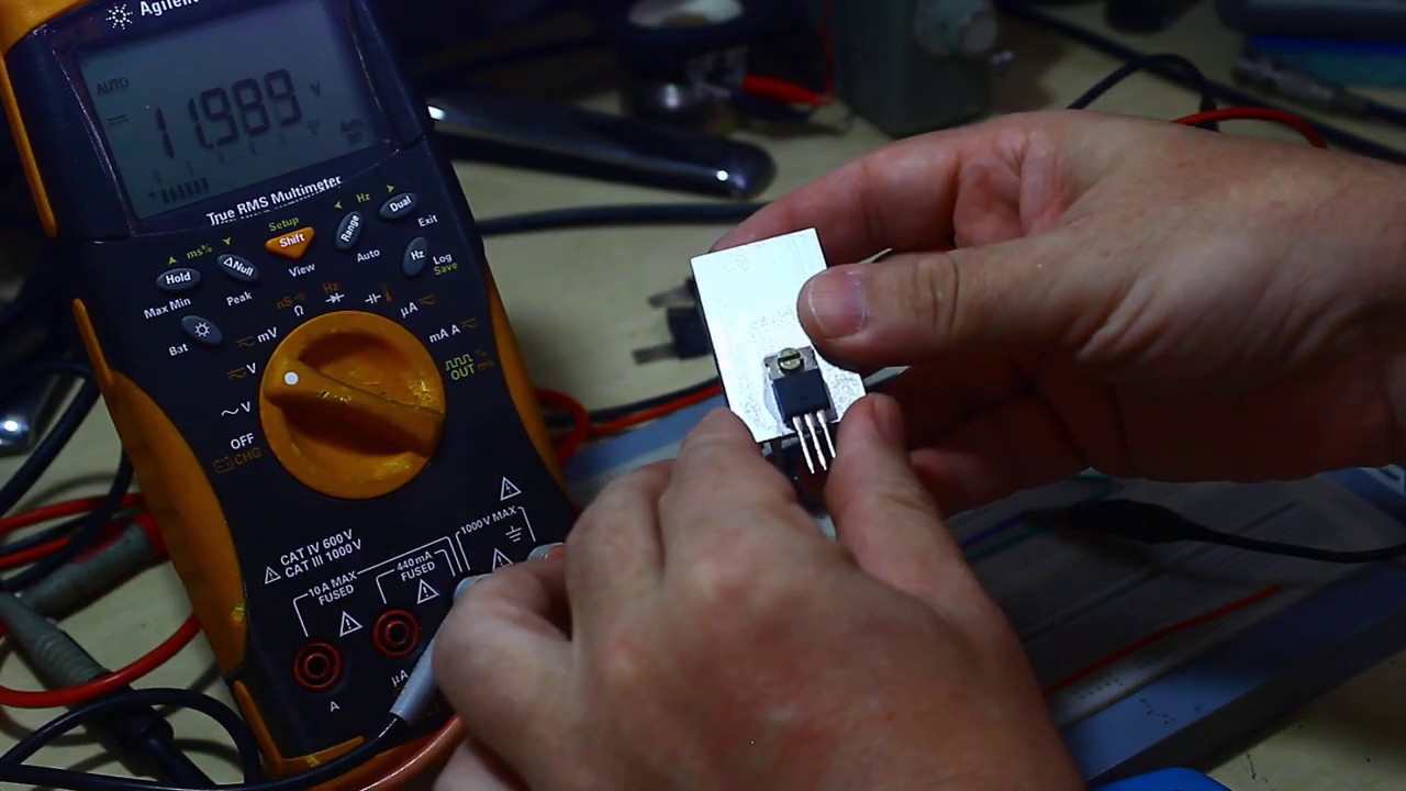 MOSFET IRF520N em RF - Falso ou Verdadeiro - Testes e Critérios - Parte 1