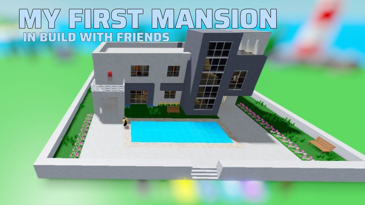 Создаём особняк в первый раз в строю с друзьями | ROBLOX