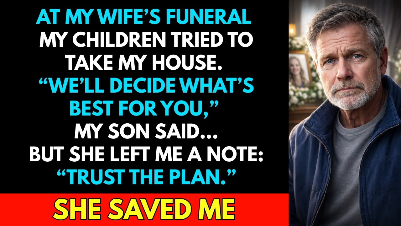 My Children Tried To Take My House After My Wife Died. But She Had Already Prepared A Plan...