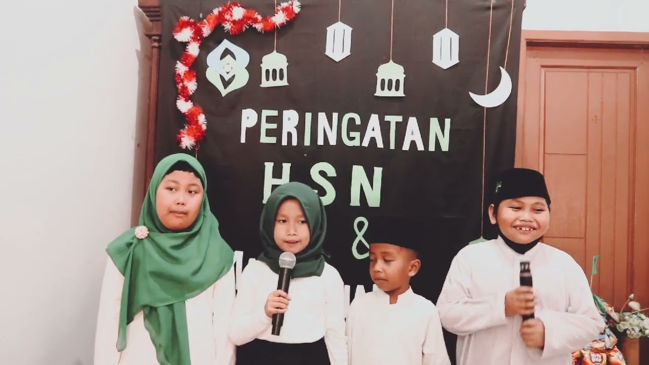 PERINGATAN HARI SANTRI NASIONAL 2022 DAN MAULID NABI TPQ AS SHUN'ANIYYAH