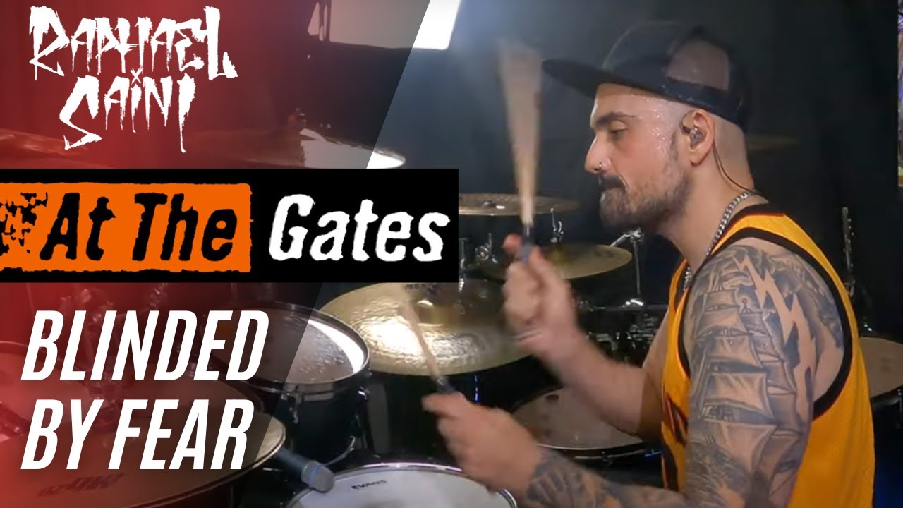Raphael Saini - Blinded by Fear - At the gates - One Take drum cover