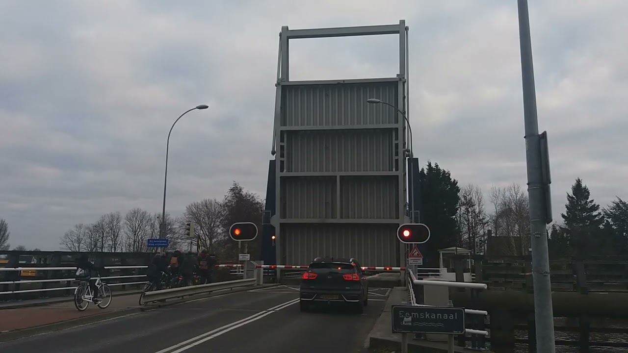 Brugopening Borgbrug-Groningen