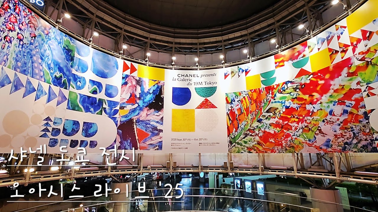 샤넬 Le19M 도쿄 체험 🖤 오아시스 라이브 '25 도쿄 🎶
