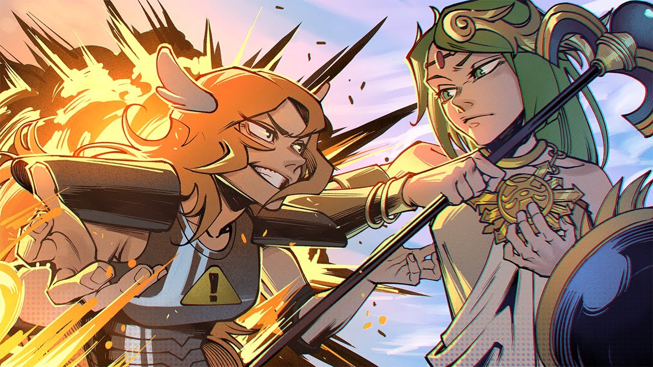 Lady Palutena Vs Godess Of Explosions