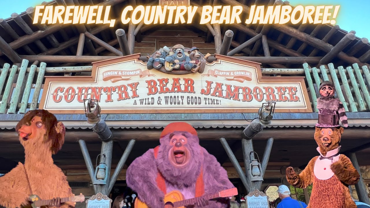 Country Bear Jamboree Lobby & Full Show