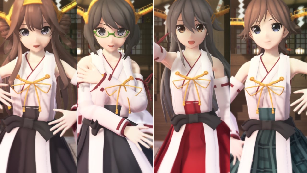 【艦これMMD】LaLaL危【つみ式金剛姉妹】