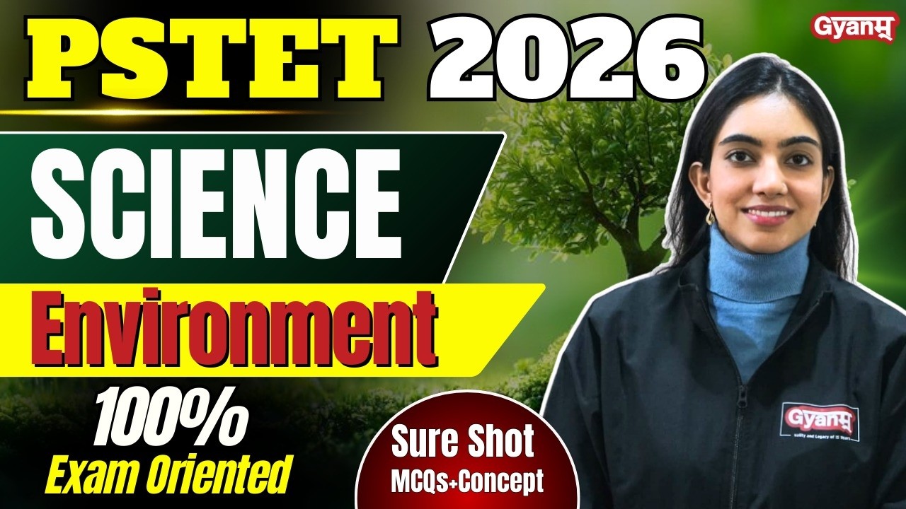 PSTET 2026 Science | Acid Bases and Salts | Topic Wise MCQs | Sudiksha Ma’am | Gyanm