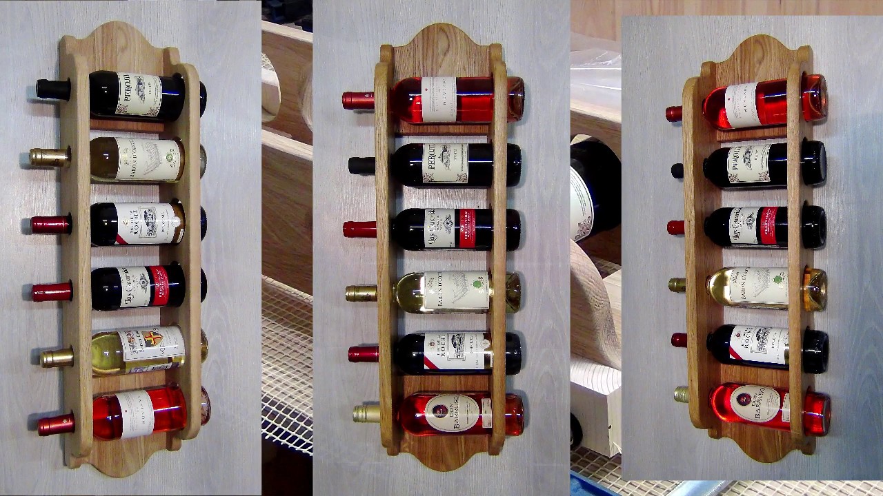 DIY wine rack - Wine bottle holder - Стеллаж для вина